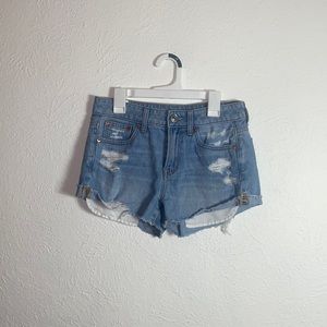 american eagle tomgirl shortie shorts size 00